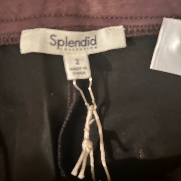 Splendid Vegan Leather Ankle
Trouser sz 2, Brown color, NWT - Picture 10 of 14